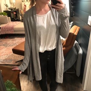 BCBG MaxAzria Hi-Lo Draped Sweater